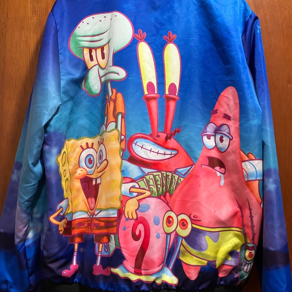 Spongebob Squarepants Blue Jacket - image 4